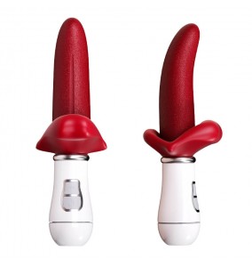 MizzZee - MouthLick Tongue Wand (Chargeable - Red)